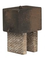 44-0544 Bachmann Scenecraft Unbunded Oil Tank Rusty Black
